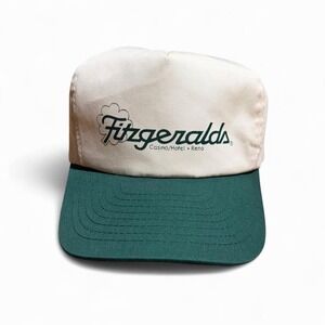 Vintage 90s Fitzgeralds Casino Hotel Reno Baseball Snapback Hat Cap OSFA Nissin